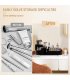 HD638 - Makeup Organiser Black Rotating Makeup Organiser